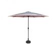 Picture of Aluminium Grey Parasol with Pink Edge - 3m