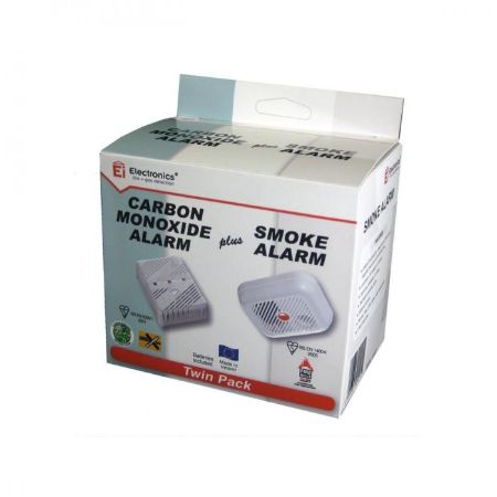 Picture of Smoke & Carbon Monoxide Alarm Twin Pack - Ei122