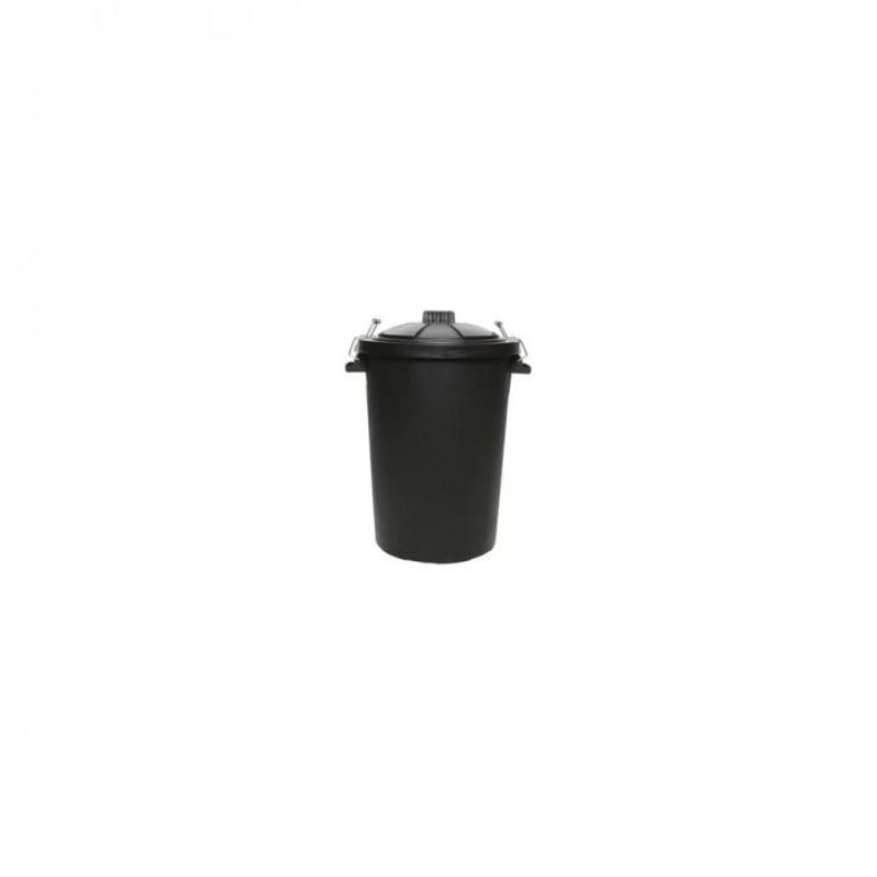 Topline Doyles | 85ltr Dustbin W. Lid & Clip Handle