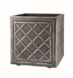 Picture of 38cm Sq. Lead Lead Effect Planter Pew