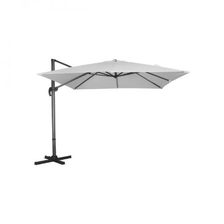 Picture of Royce Executive Cantilever Parasol Soft Grey - 3m