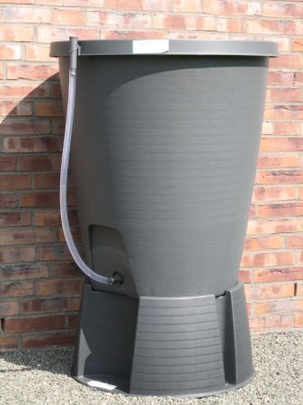 Picture of 220ltr Water Butt C/W Stand Graphite