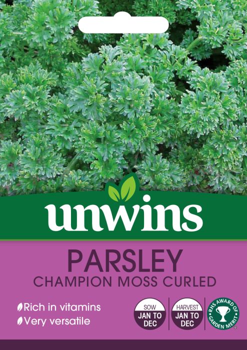 Picture of Unwins Herb Parsley Champion Moss Curled