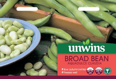 Picture of Unwins Broad Bean Aquadulce Claudia