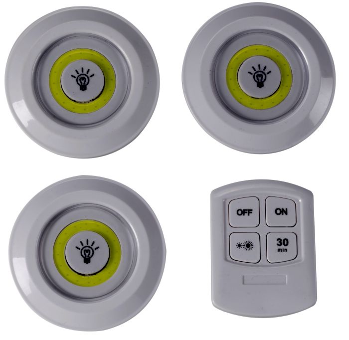 Picture of Remote Control Glo-Discs Triple Pack 90 Lumens