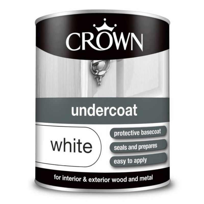 Topline Doyles.1ltr Crown Undercoat Brilliant White PBW