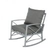 Picture of Peru Heavy Duty Aluminium Rocking Garden Chair - Anthracite (Shipped in twos)