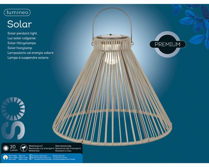 Picture of Solar Hanging Light Iron