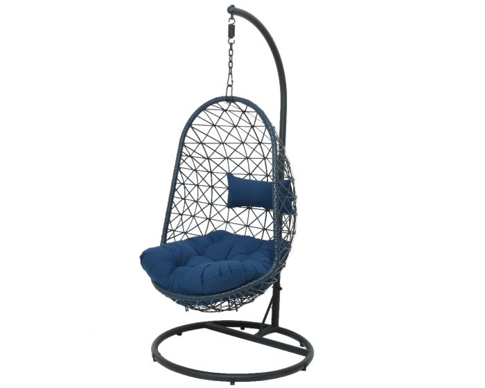 Picture of Bologna Egg Chair (Dark Blue)