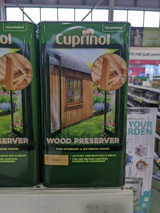 Picture of 5lt Cuprinol Wood Preserver Clear