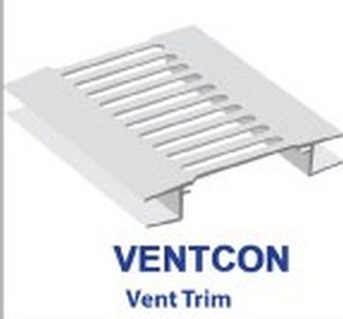 Picture of PVC Vent Trim, 5M length, Colour: White