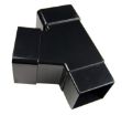 Picture of Erne Square Downpipe 112.5 Degree Branch Black