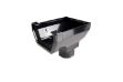 Picture of Erne Square Stopend Outlet Brown