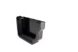 Picture of Ogee Gutter External Stopend R/H Brown
