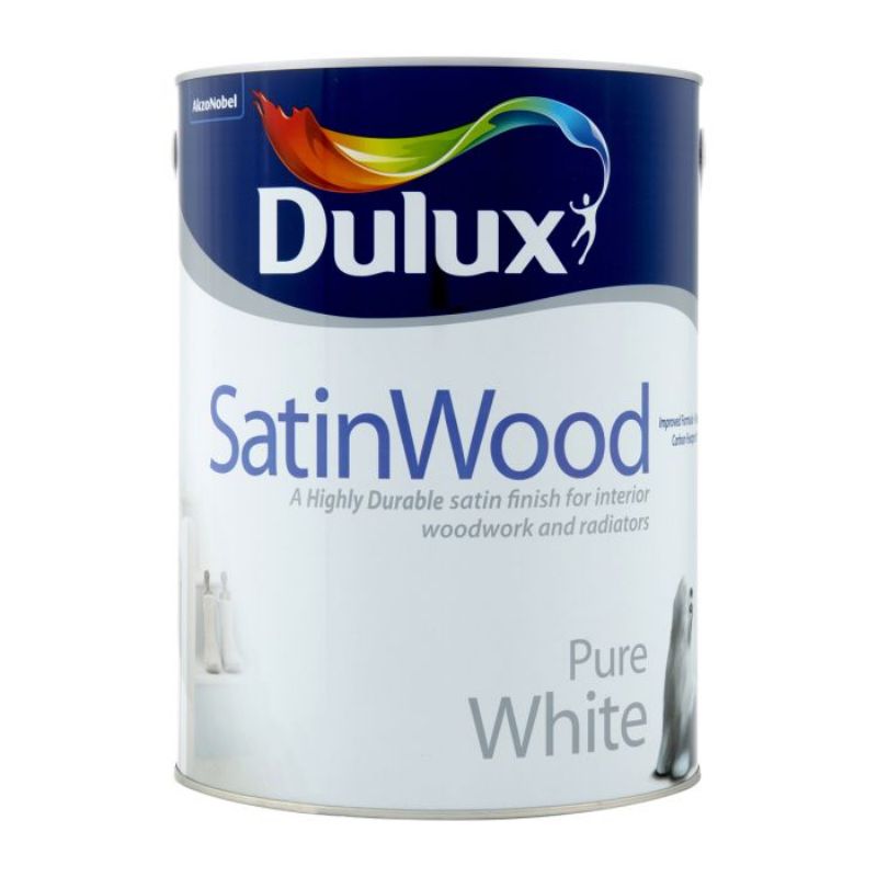 Topline Doyles.5ltr Dulux Satinwood Pure Brilliant White