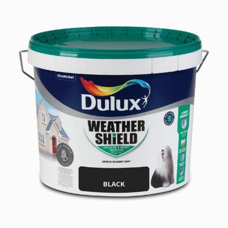 Picture of 10ltr Dulux Weathershield Black