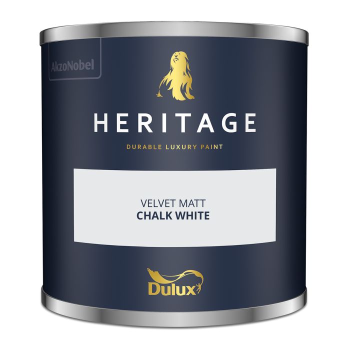 Picture of 125ml Dulux Heritage Tester Chalk White