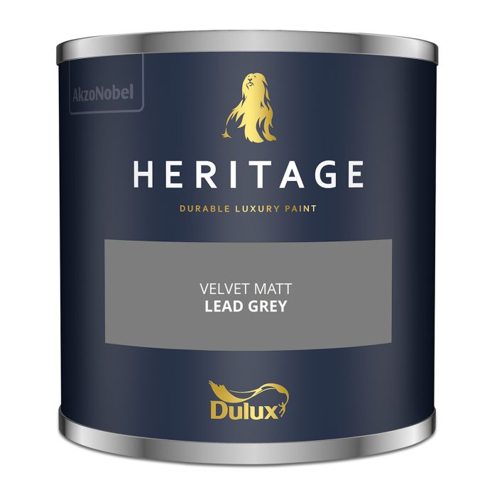Picture of 125ml Dulux Heritage Tester Lead Grey