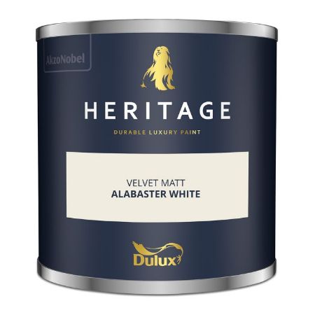 Picture of 125ml Dulux Heritage Tester Alabaster White