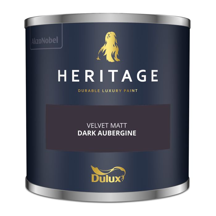Picture of 125ml Dulux Heritage Tester Dark Aubergine