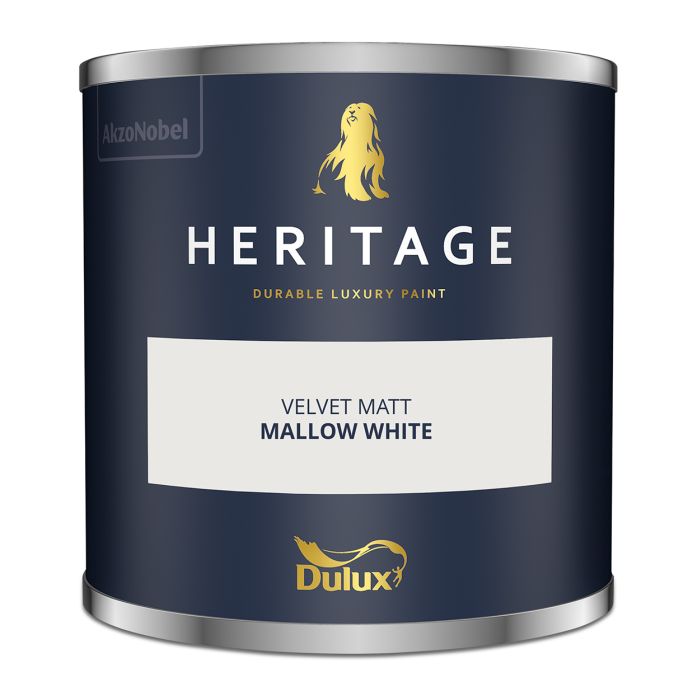 Picture of 125ml Dulux Heritage Tester Mallow White