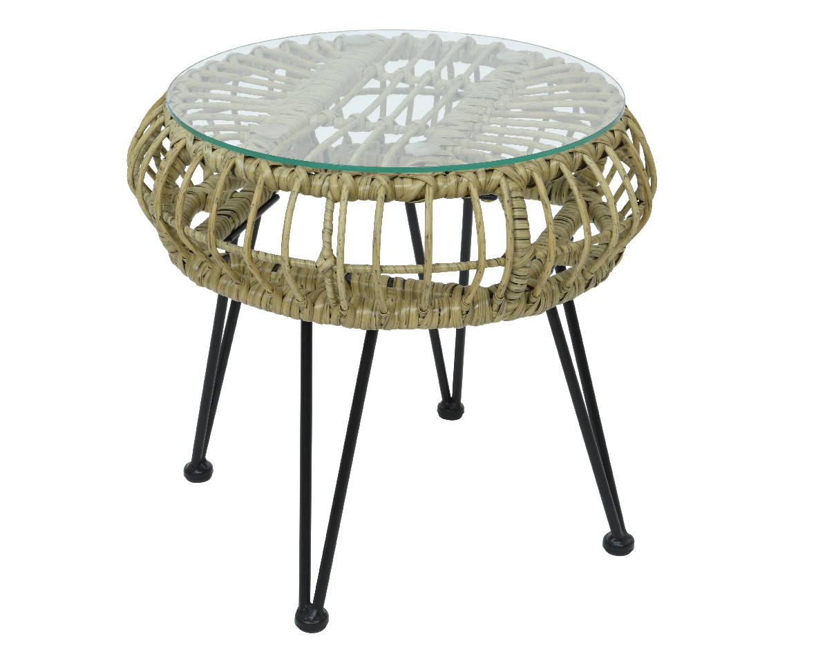 Picture of Lisbon Wicker Table Light Natural
