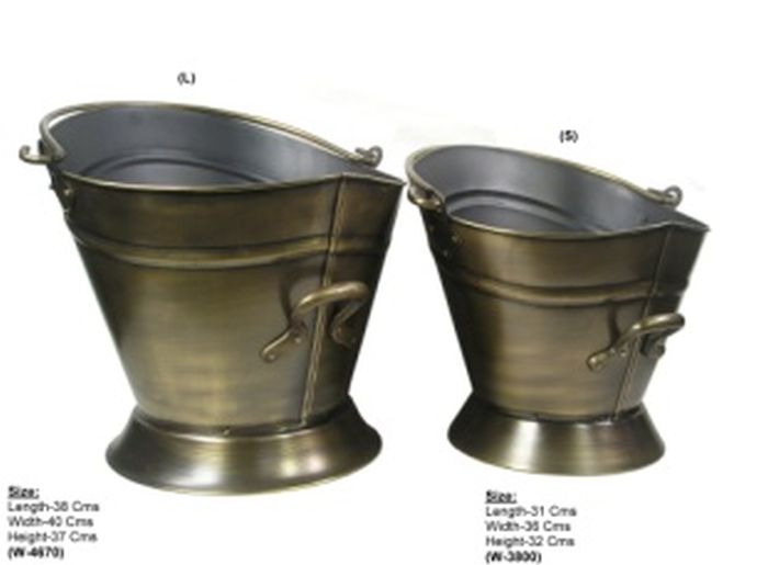 Picture of Antique Brass Waterloo Bucket Large 71133 SL8597  
