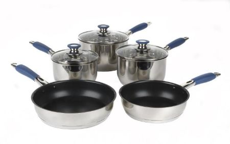 Picture of Russel Hobbs 5pc  Stainless Steel Ppulence Set Blue