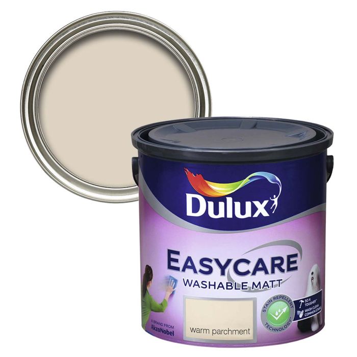 Picture of 2.5lt Dulux Easycare Washable Matt Warm Parchment