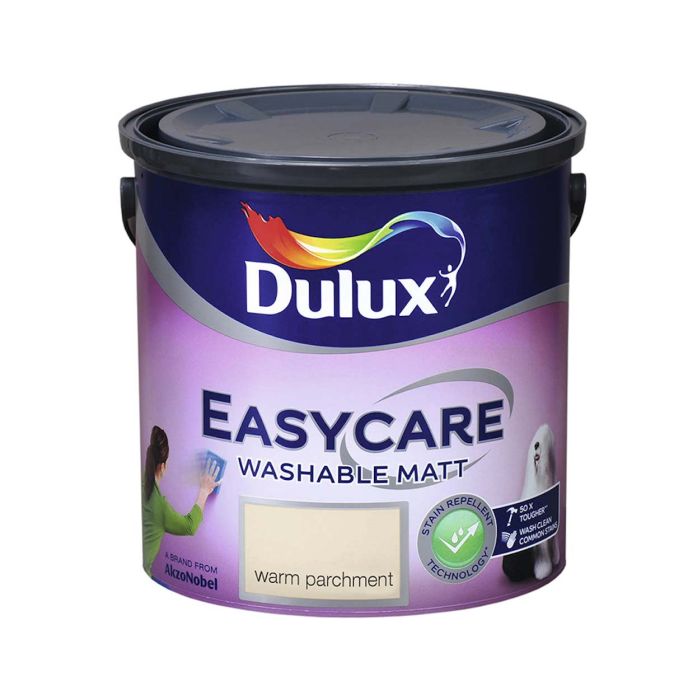 Picture of 2.5lt Dulux Easycare Washable Matt Warm Parchment