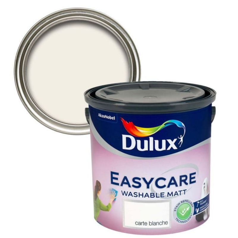 Topline Doyles.2.5lt Dulux Easycare Washable Matt Carte Blanche