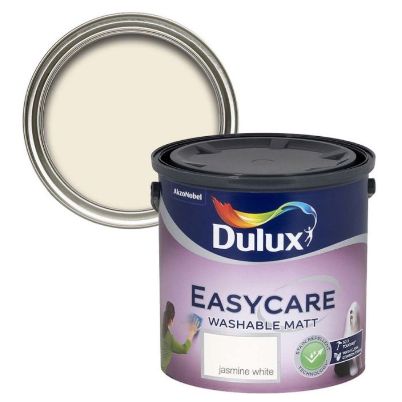 Topline Doyles.2.5l Dulux Easycare Washable Matt Jasmine White