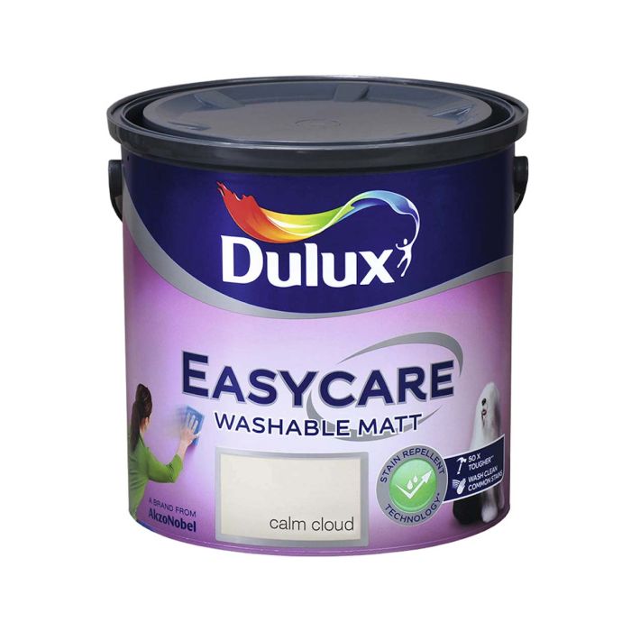 Picture of 2.5l Dulux Easycare Washable Matt Calm Cloud