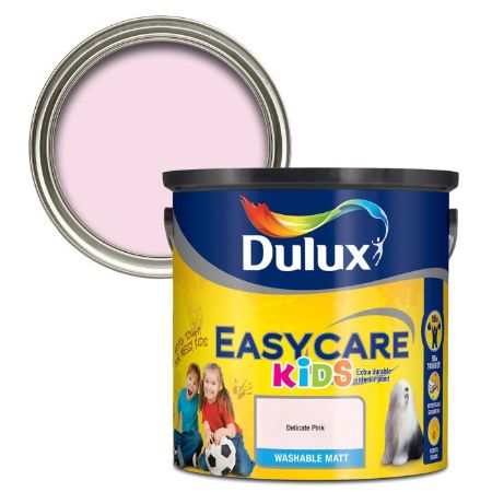 Picture of 2.5lt Dulux Easycare Kids Delicate Pink