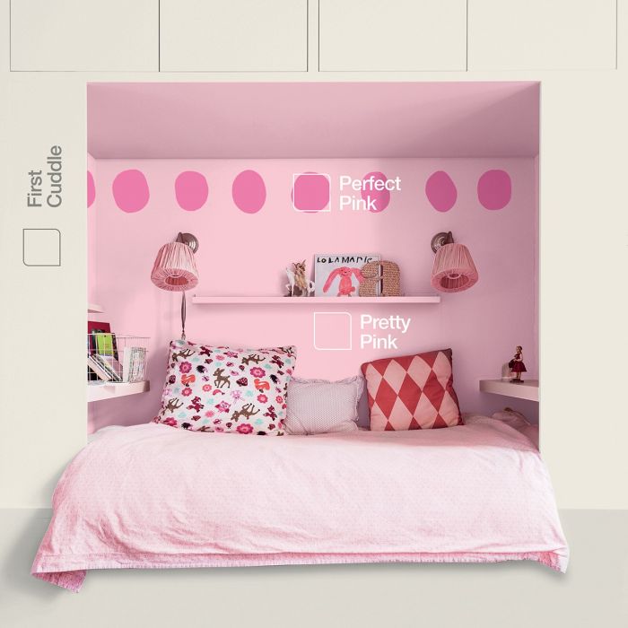 Picture of 2.5lt Dulux Easycare Kids Pretty Pink