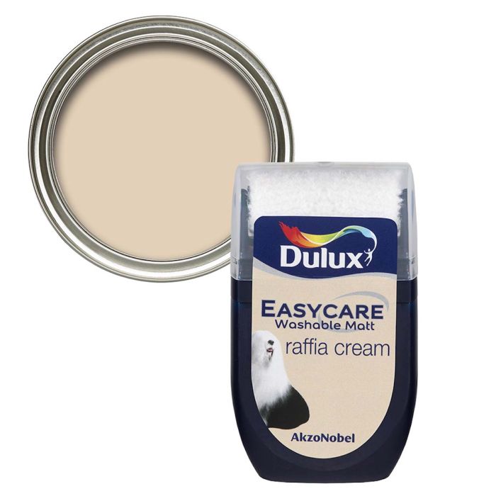 Picture of 30ml Dulux Easycare Tester Raffia Cream