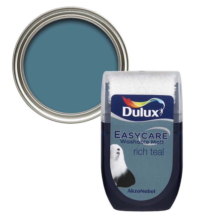 Picture of 30ml Dulux Easycare Tester Rich Teal