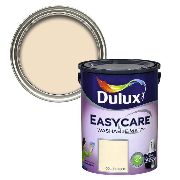 Picture of 5lt Dulux Easycare Matt Cotton Cream