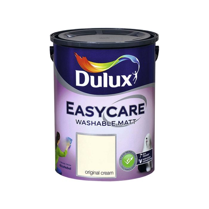 Picture of 5lt Dulux Easycare Matt Original Cream