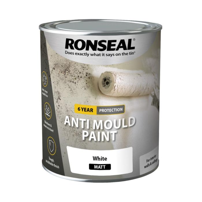 Picture of Ronseal 750ml Anti Mold Paint White