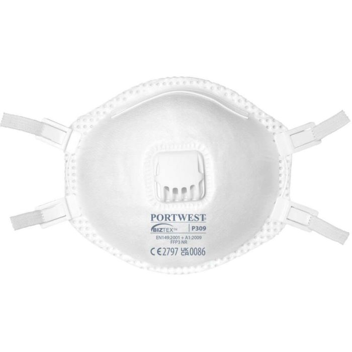 Picture of Portwest - FFP3 Mask Valved Pk (2) P309WHR