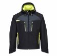 Picture of Portwest - DX4 Softshell Jacket (3L) - Black, Size: Large, DX474BKRL