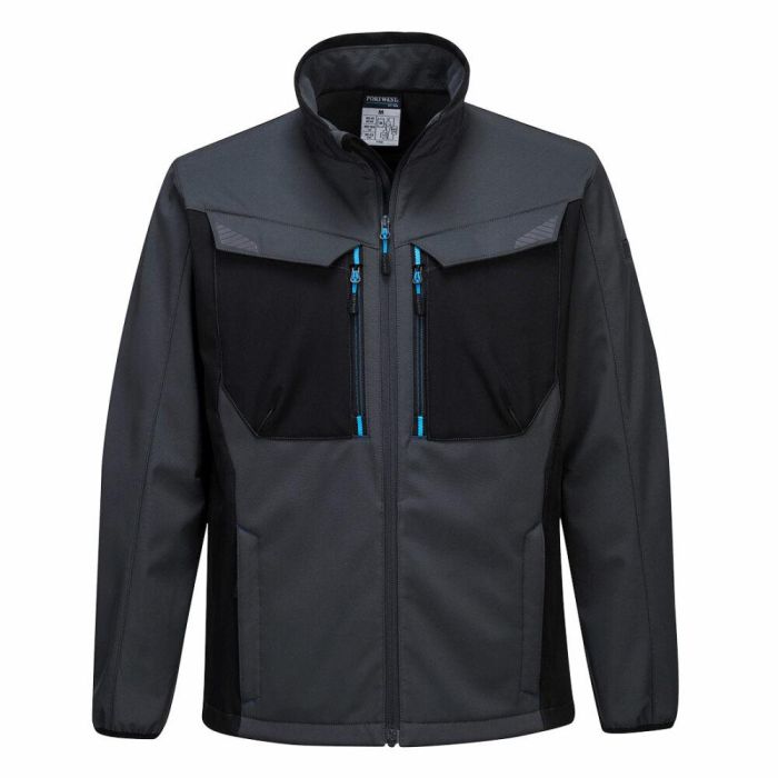 Picture of Portwest - WX3 Softshell Jacket (3L) - Metal Grey, Size: Med, T750MGRM