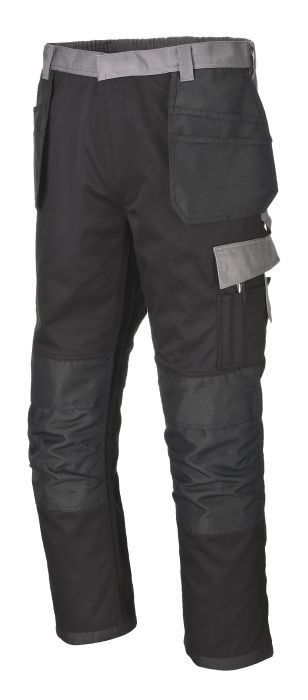 Picture of Portwest - Dresden Holster Trousers , Size: Small , TX32BKRS