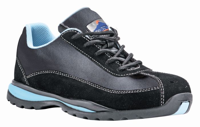 Picture of Portwest - Ladies Safety Trainer Steel, Size: 41/7 , FW39BKR41