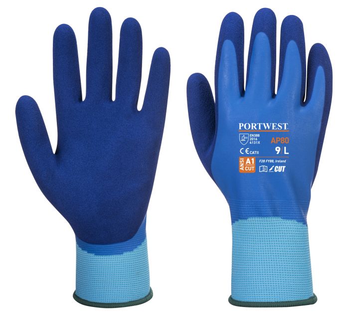 Picture of Portwest - Liquid Pro Glove - Blue, Size: XL, AP80