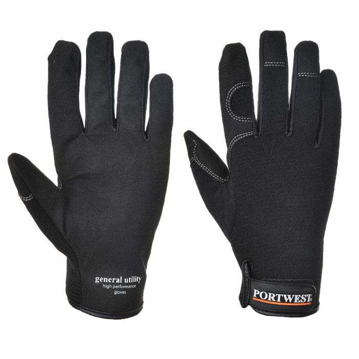 Picture of Portwest - General Utility Glove Black , Size: Large , A700BKRL 