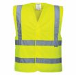 Picture of Portwest  - Hi-Vis Two Band & Brace Vest - Yellow, Size: XXL/XXXL, C470YERXX/3X