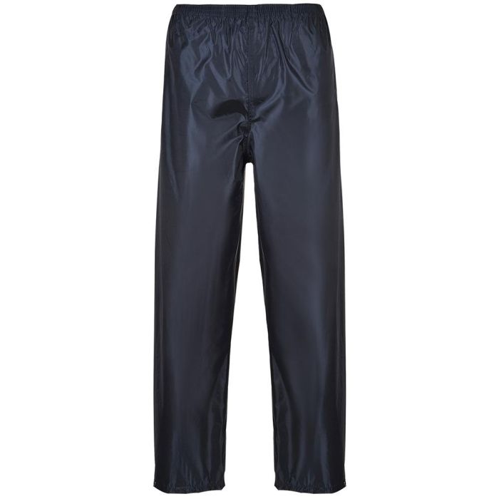 Picture of Portwest - Nylon Rain Trousers Navy S441 Size: XL , S441NARXL 
