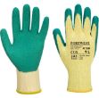 Picture of Portwest - Classic Grip Glove - Latex - Green, Size: Large, A150GNRL